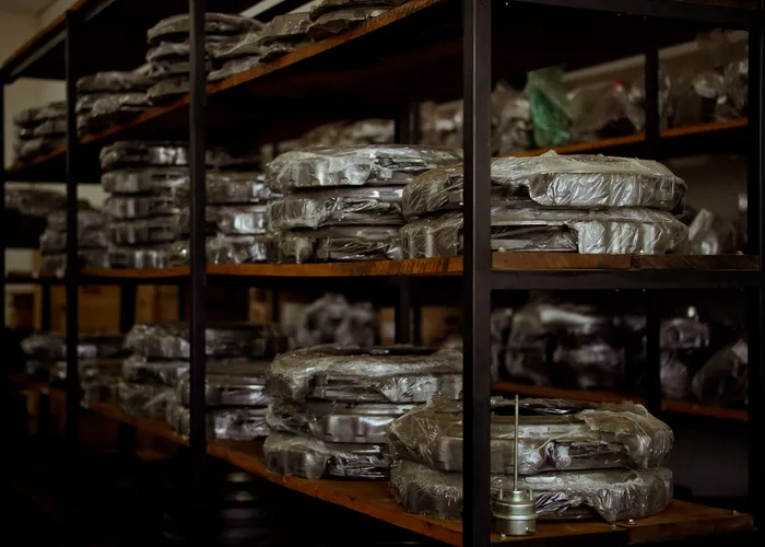 Estoque de peças remanufaturadas na Casa Norte