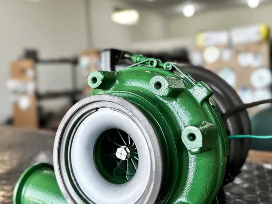 Turbina recondicionada pela Casa Norte